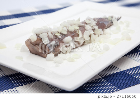 fish herring with onions 27116050