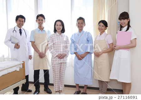 医療　病院　介護　医者　介護師　ナース　イメージシーン 27116091