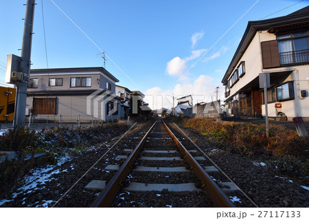 大館市の線路 27117133