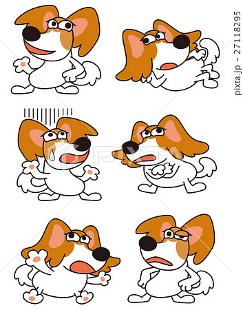 犬キャラクターのイラスト素材 27118295 Pixta