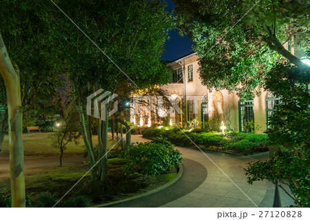 横浜山手西洋館のライトアップ2016 ベーリック・ホール 27120828