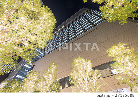 名古屋市中村区名駅都市風景 シンフォニー豊田ビル イルミネーション 名古屋市中村区名駅都市風景 シンフォニー豊田ビル イルミネーション 27125689