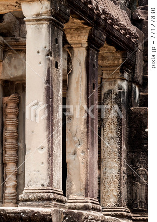 アンコール・ワットに残るカンボジア内戦時の弾痕 アンコール・ワットに残るカンボジア内戦時の弾痕 27127830