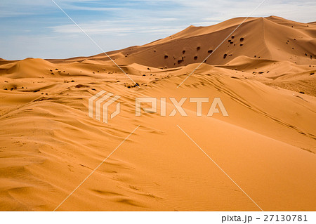 Sand dunes of the Sahara desert, Morocco Sand dunes of the Sahara desert, Morocco 27130781