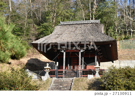 冬晴れの日応寺番神堂　岡山県岡山市北区 27130911