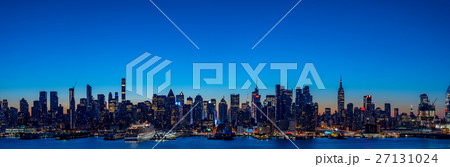 ニューヨーク・マンハッタンのワイドパノラマ ニューヨーク・マンハッタンのワイドパノラマ 27131024