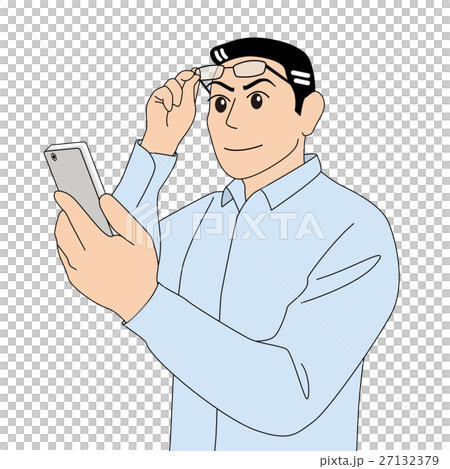 看智能手機_黑頭髮_年輕人 27132379