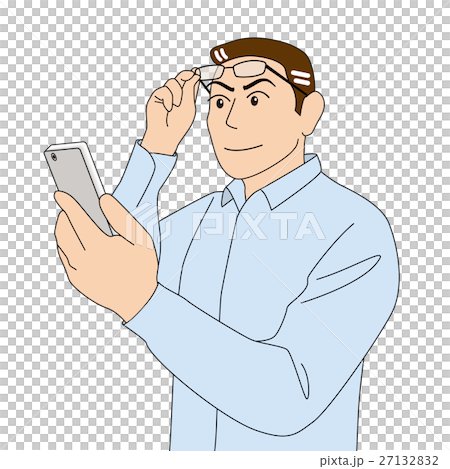 看看智能手機_棕色頭髮_年輕人 27132832