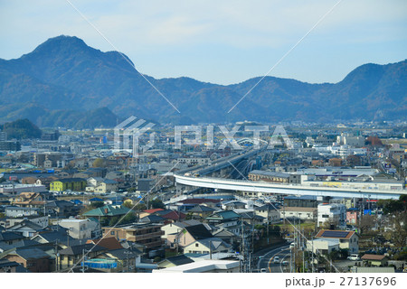 【静岡県】函南の街を走る伊豆縦貫道 27137696