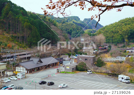 福岡県糟屋郡 城戸南蔵院前駅の写真素材