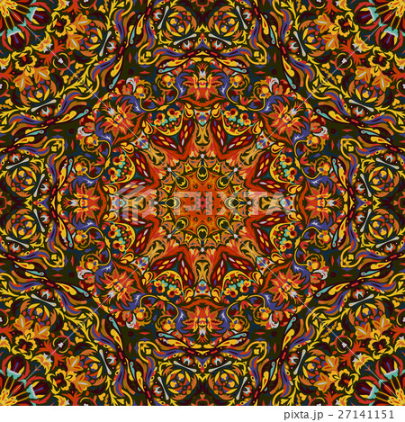 festival art seamless mandala pattern. Ethnic 27141151