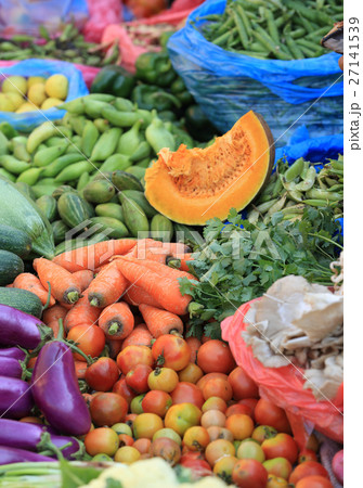fresh vegetables selling at the street shop 27141539