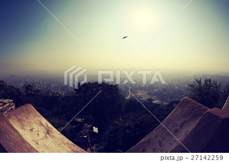morning city view of kathmandu,nepal 27142259