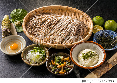 うちたて蕎麦 soba set that Japanese noodles 27142993