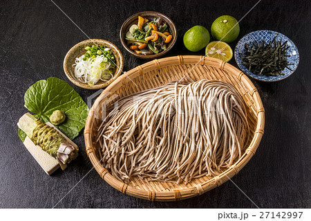 うちたて蕎麦 soba set that Japanese noodles 27142997