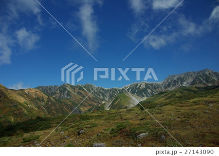 立山連峰　高原バスの車窓から 27143090
