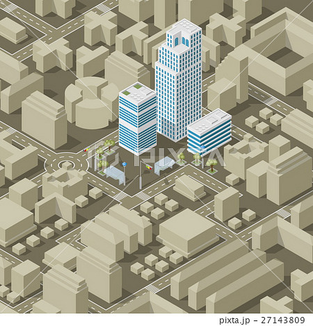 City plan isometric City plan isometric 27143809