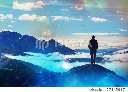Man on the cliff Man on the cliff 27145917