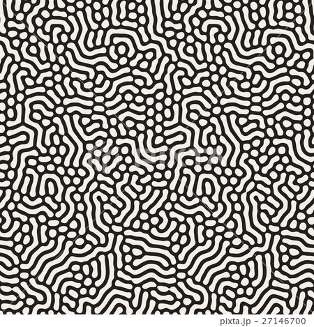 Organic Irregular Rounded Lines. Vector Seamless Organic Irregular Rounded Lines. Vector Seamless 27146700