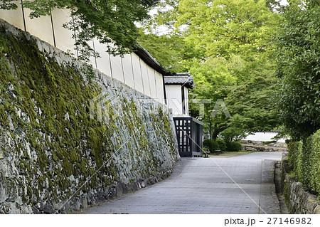 滋賀院門跡　穴太衆積み　石垣　 27146982