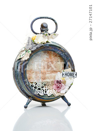 Handmade scrapbooking photo frame Handmade scrapbooking photo frame 27147101