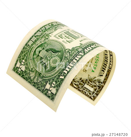 One dollar isolated. 27148720