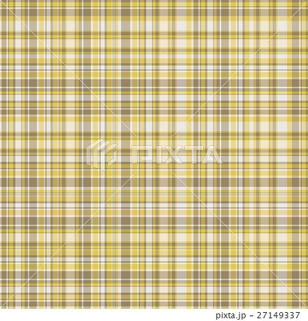 Checkered fabric tartan textile. Vector vintage 27149337