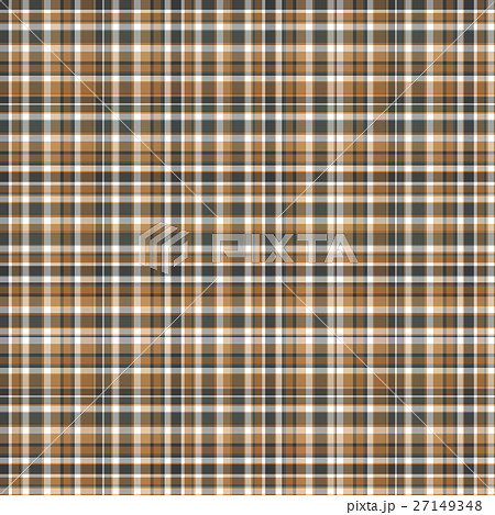 Checkered fabric tartan textile. Vector vintage 27149348