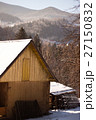 Winter scenery, cottage in the mountains 27150832