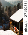 Winter scenery, cottage in the mountains 27150834