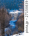 Winter scenery, cottage in the mountains 27150839