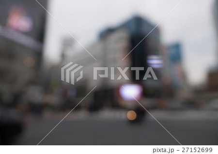 渋谷スクランブル交差点　交通 ボケ 27152699