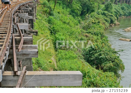 タイ国カンチャナブリーのアルヒル桟道橋（Death Railway in Kanchanaburi） 27155239
