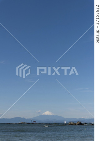 森戸海岸から見る富士山 27155622