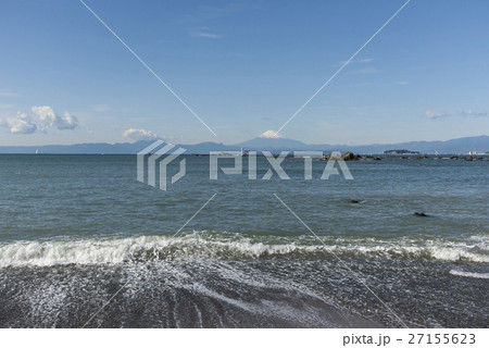 森戸海岸から見る富士山 27155623