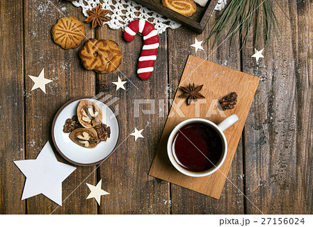 New Year's day breakfast tea with sugar cane 27156024