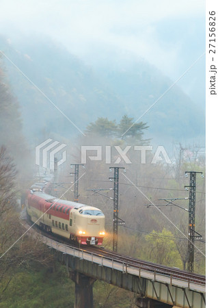 岡山_新見市を走るサンライズ出雲 岡山_新見市を走るサンライズ出雲 27156826