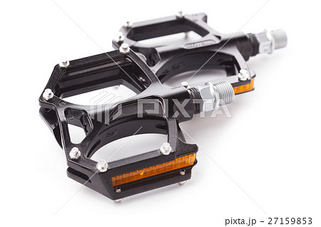 bicycle pedals on white background 27159853