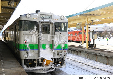 新得駅にて、キハ40形気動車 新得駅にて、キハ40形気動車 27167879