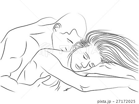 vector lineart of heterosexual couple having sex vector lineart of heterosexual couple having sex 27172025
