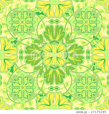 Colorful, glaze seamless pattern of mandalas Colorful, glaze seamless pattern of mandalas 27175295