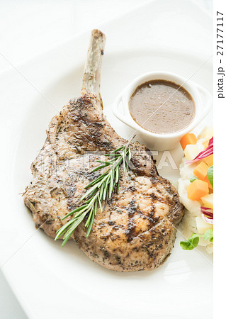 Grilled pork chop steak Grilled pork chop steak 27177117