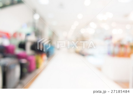 Abstract blur shopping mall for background 27185484