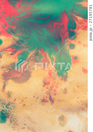 Warm abstract background red, yellow, orange ink Warm abstract background red, yellow, orange ink 27195781