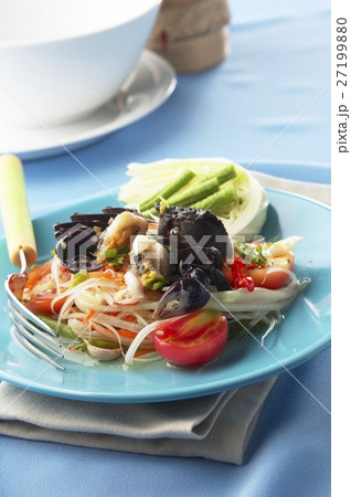 Papaya salad [Som Tum] Thai cuisine spicy 27199880