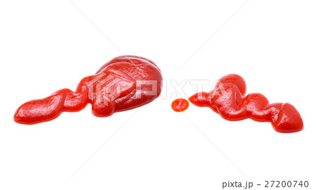 Tomato sauce on white background Tomato sauce on white background 27200740