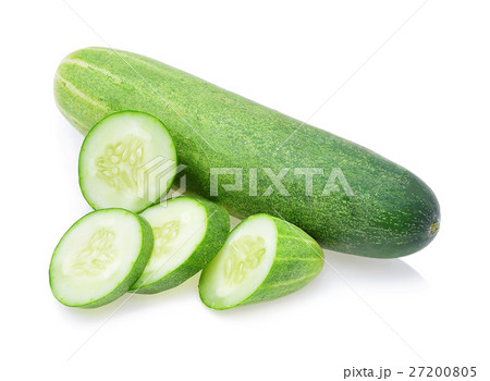 cucumber isolated on white 27200805