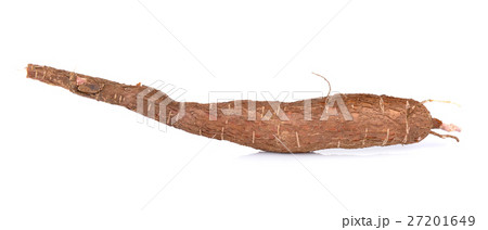 Cassava isolated on a white background 27201649