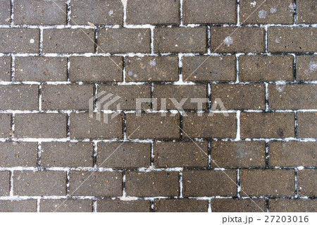 The texture of paving stone masonry 27203016