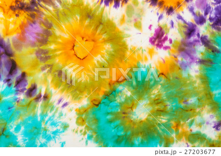 abstract colorful spots of nodular batik 27203677